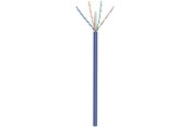 Netwerk - kabel - Pro CAT 6a Netwerk cable U/UTP Blauw 100 m - CU AWG - Blauw - 100m - 4040849960963