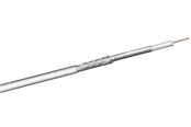 Antennekabel / connector - Pro 100 dB coax- antenna cable 2x shielded CCS Wit - 4040849671029