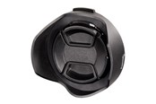 Camera- en lensaccessoires - Hama Lens Hood with Lens Cap universal 52 mm - 93652