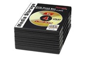 Opbergaccessoires - Hama DVD Quad Box - storage DVD jewel case - 51186
