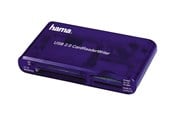 Geheugenkaart - adapter en kaartlezer - Hama USB 2.0 30 in 1 KaartlezerSchrijver - kaartlezer - USB 2.0 - 55348