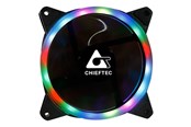 Case Fan - Chieftec AF-12B-3P - Case ventilator - 120mm - Black - AF-12RGB