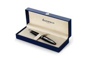 Schrijf- en tekengerei - Waterman Carène Zwart Sea C.T Ballpen m Blauw - S0293950
