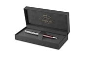 Schrijf- en tekengerei - Parker Sonnet Metaal & Rood CT Ballpen m Blauw - 2119783