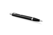 Schrijf- en tekengerei - Parker IM Ballpoint Pen | Zwart Lacquer with Chroom Trim | Gemiddeld Point Blauw Inkt | Gift Box - 1931665