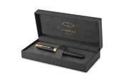 Schrijf- en tekengerei - Parker Sonnet Mat zwart G.T Rollerball F Zwart - 1931518