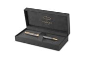 Schrijf- en tekengerei - Parker Sonnet Chiselled Zilver G.T Ballpen m Zwart - 1931492