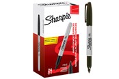 Schrijf- en tekengerei - Sharpie Permanent Markers | Fine Point | Zwart | 24 Count - 2077128