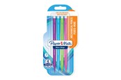 Schrijf- en tekengerei - Paper Mate Non-Stop Mechanical Pencil | 0.7mm | HB #2 | Assorted Neon Barrel Colours | 4 Count - 2027757
