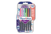 Schrijf- en tekengerei - Paper Mate Flair Metallic 6-Blister Assorted kleuren - 2137361