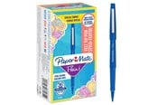 Schrijf- en tekengerei - Paper Mate Flair Felt Tip Pens | Medium Point (0.7 mm) Writing Pens | Blue Pens | 36 Count - 2077175