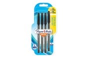 Schrijf- en tekengerei - Paper Mate InkJoy 100 Capped 4-Bag m Zwart - 1956714