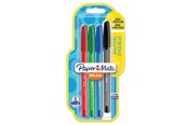 Schrijf- en tekengerei - Paper Mate InkJoy 100 Capped 4-Blister m Assorted colours - 1956718