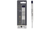 Schrijf- en tekengerei - Parker Ballpoint Pen Refills | Medium Point | Black QUINKflow Ink | 3 Count - 2119151