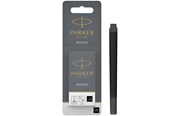 Schrijf- en tekengerei - Parker Inkt Cartridge Quink Zwart (5) 1-Blister - 1950402