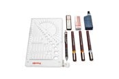 Schrijf- en tekengerei - Rotring isograph College Set - 3-set 0.2 / 0.4 / 0.6 - S0699390