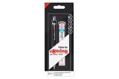 Schrijf- en tekengerei - Rotring Tikky Zwart Mechanical Pencil 0.5 + Leads & TIKKY 30 Gum 1-Blister - 1904817