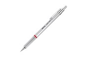 Schrijf- en tekengerei - Rotring Rapid Pro Mechanical Pencil | HB 0.7 mm Lead Propelling Pencil | Reduced Lead Breakage | Silver Chrome Full-Metal Barrel - 1904256