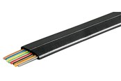 Telefoonkabel - Pro Telefoon platte kabels 8-kern 100 m haspel AWG 28. - 4040849933080