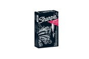 Schrijf- en tekengerei - Sharpie Metallic Permanent Markers | Fine Point | Silver | 12 Count - 1891063