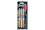 Schrijf- en tekengerei - Sharpie Metallic 3-Blister 1.4 mm Gold/Silver/Bronze - 1986006