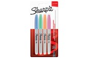 Schrijf- en tekengerei - Sharpie Permanent Markers | Fine Point |Pastel Colours | 4 Count - 2065402