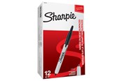 Schrijf- en tekengerei - Sharpie Retractable Permanent Markers | Fine Point | Zwart | - S0810840