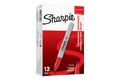 Schrijf- en tekengerei - Sharpie Permanent Markers | Fine Point | Rood | 12 Count - S0810940