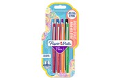 Schrijf- en tekengerei - Paper Mate Flair Felt Tip Pens | Medium Point (0.7mm) | Assorted Colours | 8 Count - 2028645
