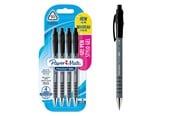 Schrijf- en tekengerei - Paper Mate Flexgrip Gel 0.7mm 4-Blister Zwart - 2108209