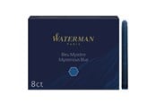 Schrijf- en tekengerei - Waterman Inkt Cartridge Standaard Mysterious Blauw (former: BlueBlack) (8) - S0110910