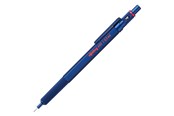 Schrijf- en tekengerei - Rotring 600 Mechanical Pencil | 0.5 mm | Blue All-Metal Body Propelling Pencil | Non-Slip Knurled Grip & Hexagonal Barrel - 4114266