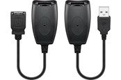 Netwerk - kabel - Pro USB 2.0 Hi-Speed extension cable Zwart - USB 2.0 - 4040849933219