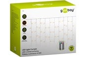 Lampen - Goobay Lichtgordijn met 300 transparante LED's van 5 m - wi - 4040849579424