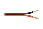 Audiokabel - Pro Speaker cable red/black CCA 50 m red-black - 50 - 4040849677373