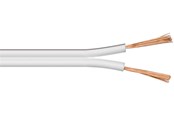 Audiokabel - Pro Speaker cable white CCA - 4040849677427