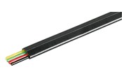 Telefoonkabel - Pro Telephone flat cables 4-core 100 m reel AWG 28. - 4040849933042