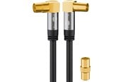 Antennekabel / connector - Pro TV antennekabel (135 dB) 4x afgeschermd 10 m - 4040849704758