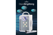 Muziek - Stars Karaoke Machine with Blue Tooth Disco LED light White - 30218