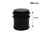 Deurbeugels en scharnieren  - Home>it Loose door stop Ø62x75 mm 1 kg - matt Zwart - 13168