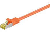 Netwerk - kabel - Pro RJ45 patch cord CAT 6A S/FTP (PiMF) 500 MHz with CAT 7 raw cable orange - Oranje - 7.5m - 4040849916335