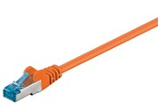 Netwerk - kabel - Pro LAN CAT 6A S/FTP - Oranje - 1m - 4040849936838
