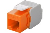 Accessoires - Pro Keystone module RJ45 CAT 6A UTP Oranje - 4040849906909