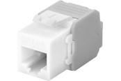 Accessoires - Pro Keystone module RJ45 CAT 6A UTP Wit - 4040849908675