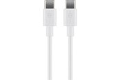 USB-kabel - Pro USB-C <-> USB-C - 0.5m - Wit - 4040849663154