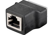 Netwerk - kabel - Pro Terminal block 8-pin > RJ45 female (8P8C) - Zwart - 4040849767371