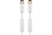 Antennekabel / connector - Pro Antennekabel met ferriet (80 dB) 2x afgeschermd - 4040849277184