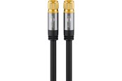 Antennekabel / connector - Pro SAT-antennekabel (135 dB) 4x afgeschermd 1m - 4040849706615