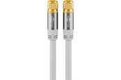 Antennekabel / connector - Pro SAT-antennekabel (135 dB) 4x afgeschermd 1m - 4040849705984