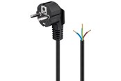 Voedingskabel (intern) - Pro Angle Stroom cable for confectionery 5 m Zwart - 4040849960345
